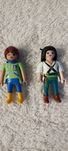 Figurki Playmobile 2 szt, Piratka, Pracownik Zoo
