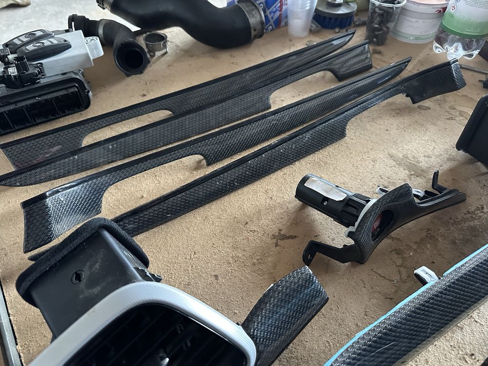 Dekory carbon jeep grand cherokee wk2 trackhawk lift srt komplet