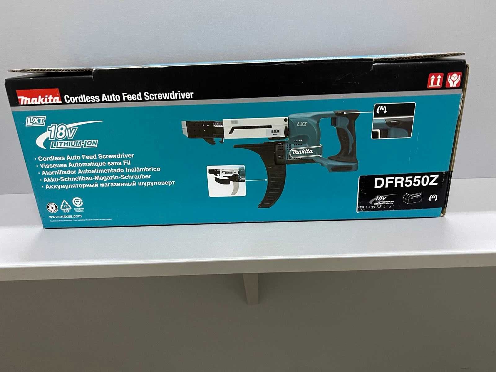 Makita LXT DFR550Z Аккумуляторный шуруповерт НОВЫЙ!