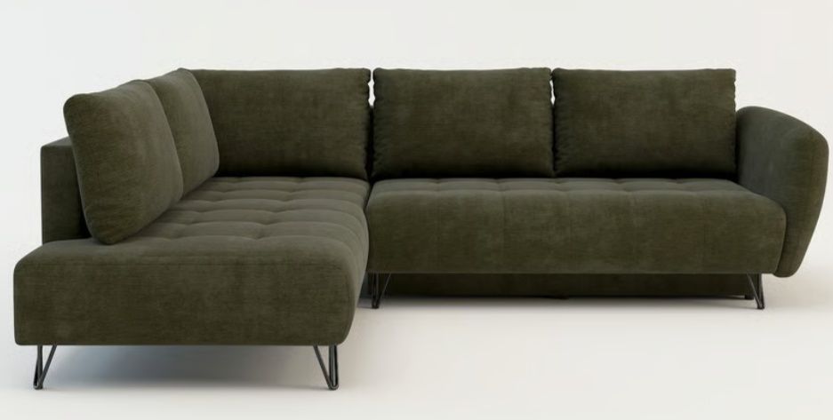 Narożnik rogówka kanapa NOWY lewy +funkcja spania