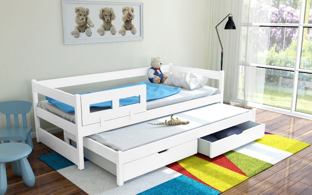 Łóżko dla 2 dzieci TOMMY- szuflady+ materace! Duża gama kolorów