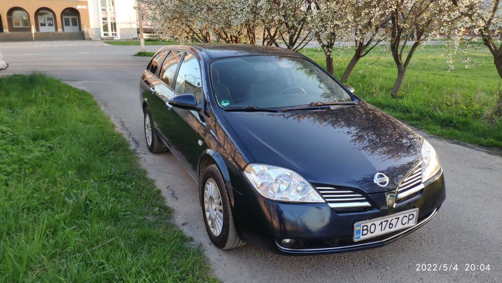 НісанПрімера 2007р ГАЗ/ПРОПАН   свіжа страхівка