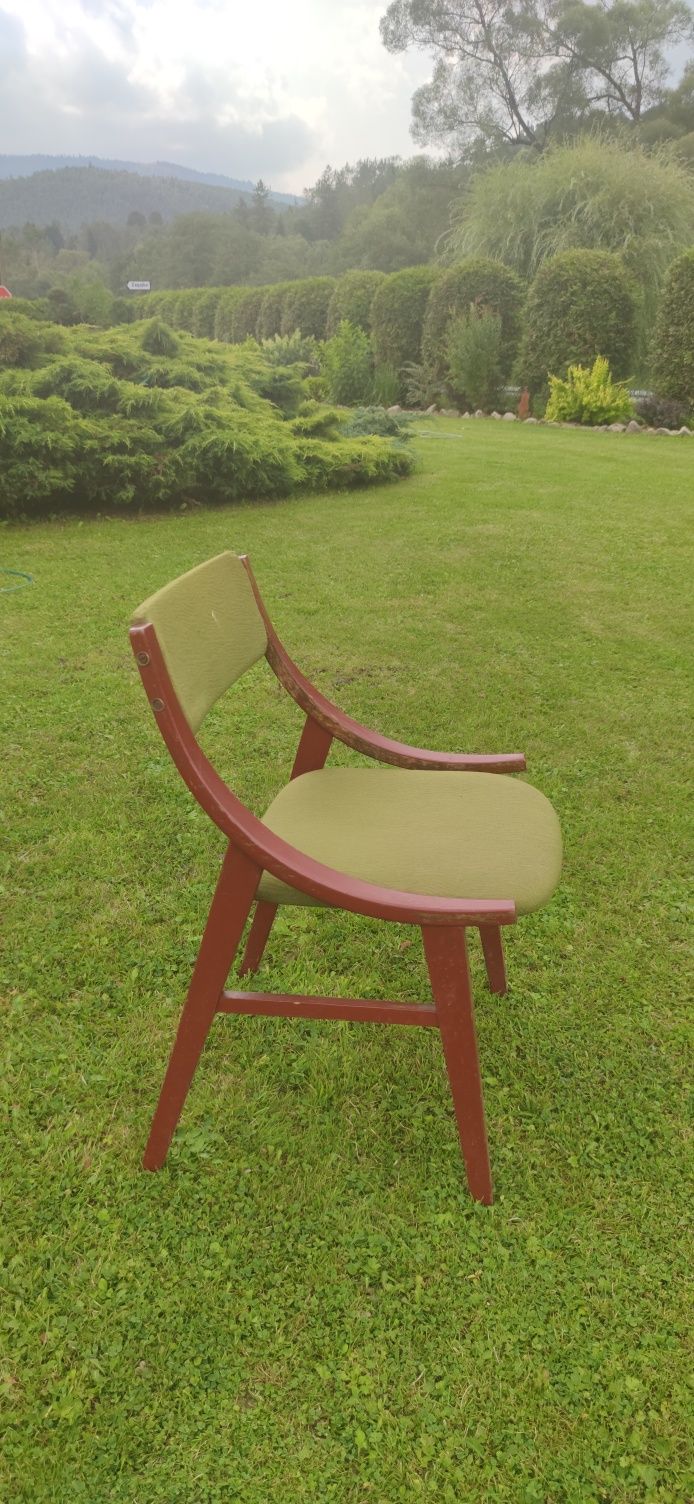 Krzesło skoczek PRL