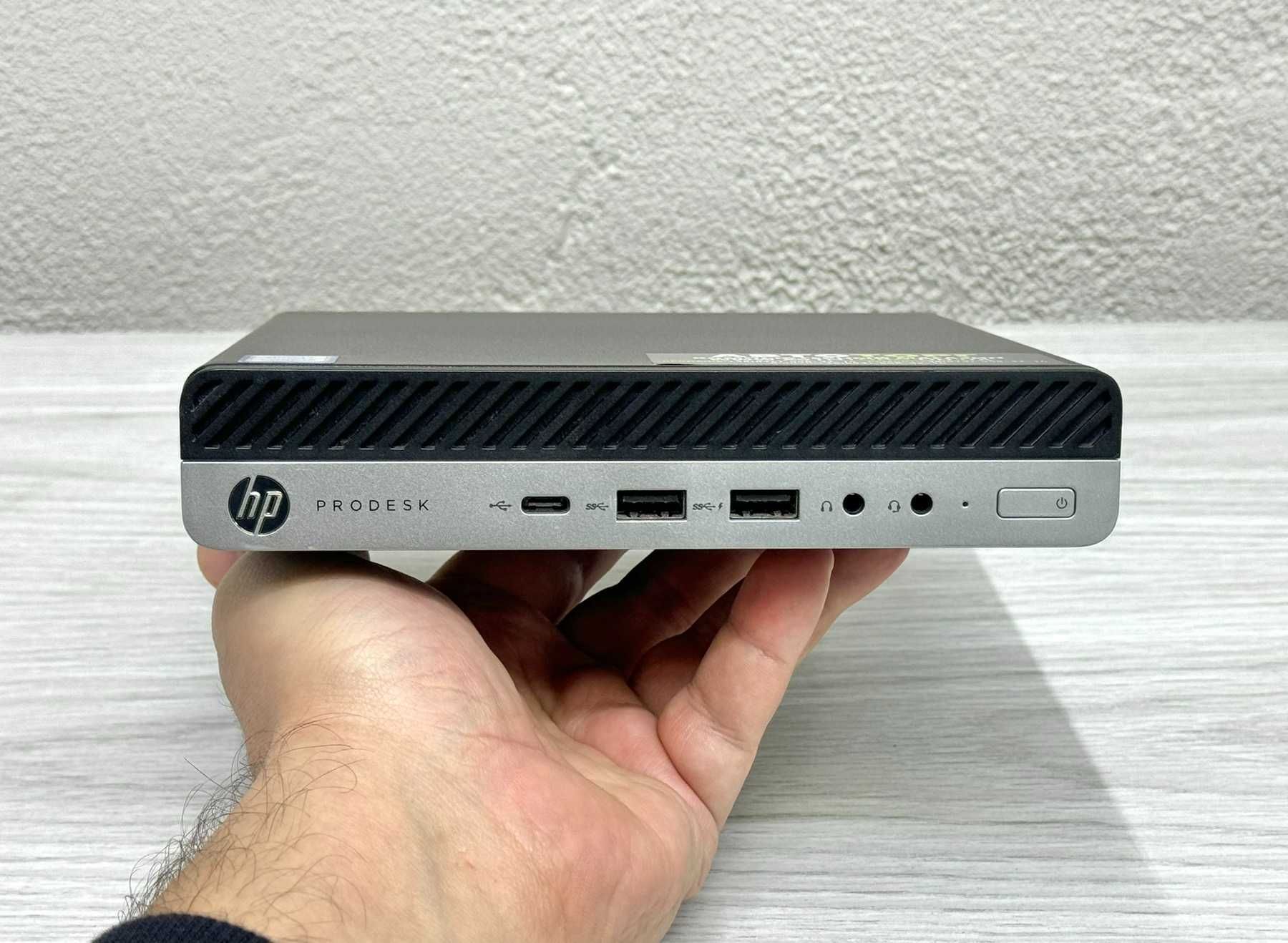 КОМПАКТНИЙ Потужний неттоп HP ProDesk 600 (Core i5-7500T, 16Gb DDR4)