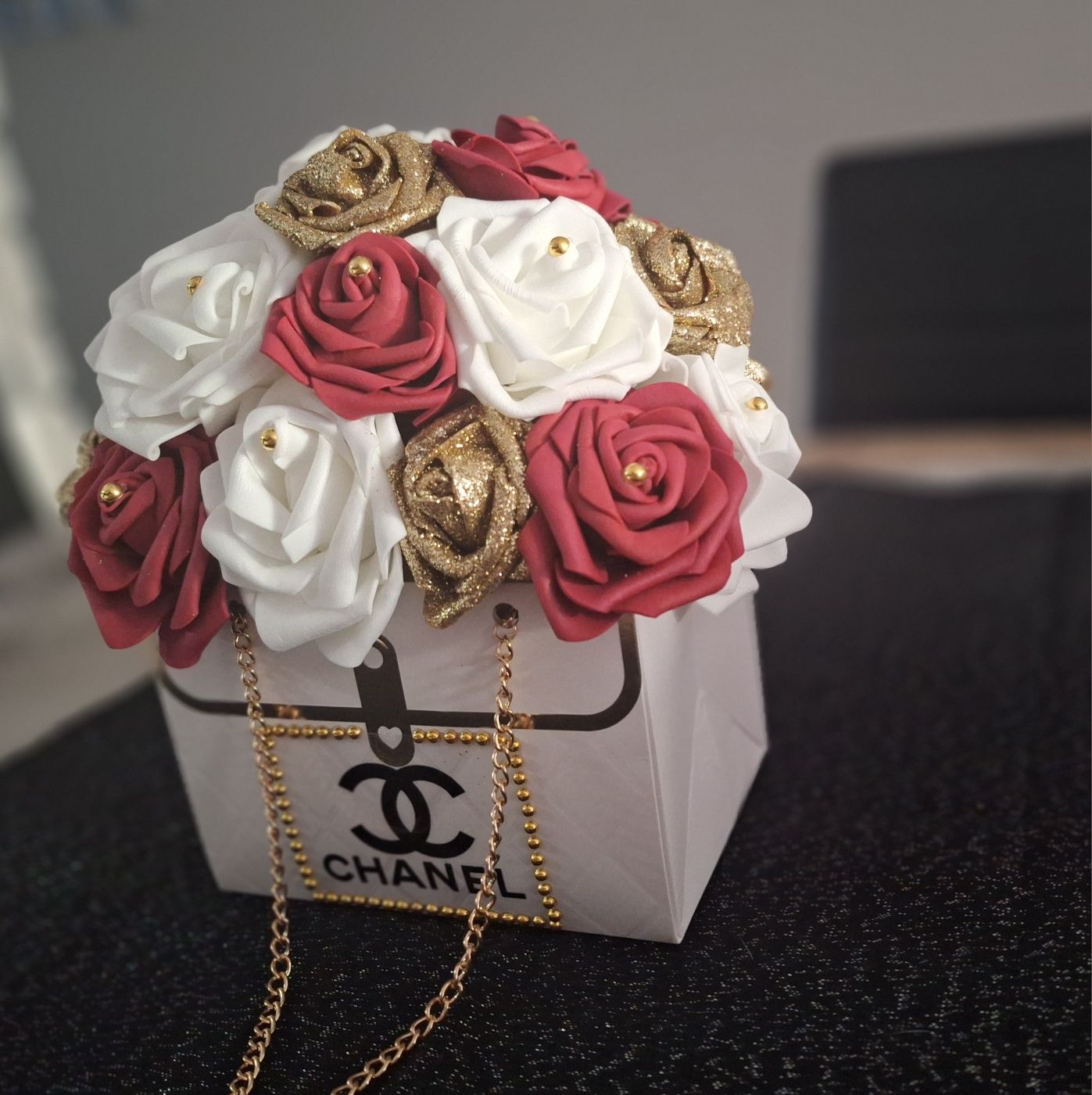 Flower box w torebce