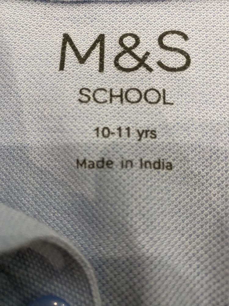 Рубашка фірми M/S блакитного кольору в гарному стані