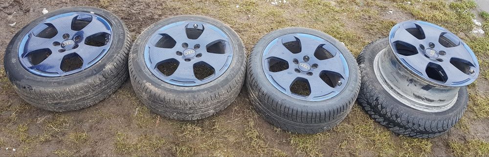Felgi aluminiowe Audi 5x112 17" 7.5j et56  57.1