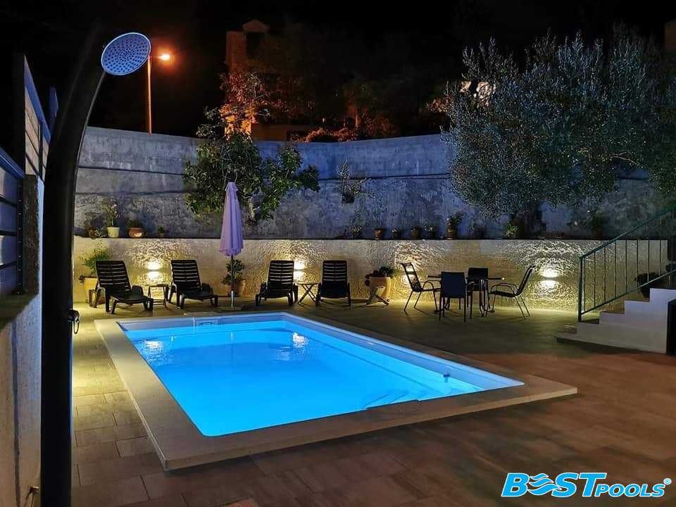 Basen ogrodowy IBIZA 5.0x3.2x1.55 z filtracją - PRODUCENT Bestpools