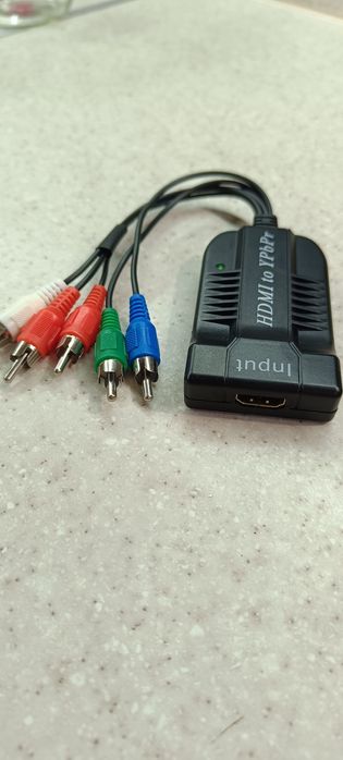 Кабель-конвертер компонентний YPbPr+audio (5*RCA) to HDMI