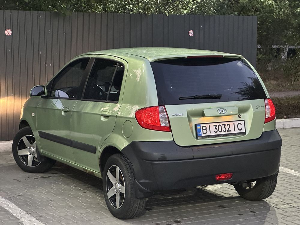Hyndai Getz 1.4 ГАЗ-Бензин 2008 3750$