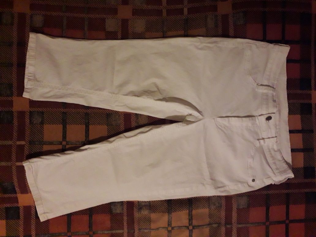 Белые джинсы, капри Lagrand (made in Ukraine)