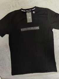 Koszulka męska czarna t-shirt Philipp Plein premium