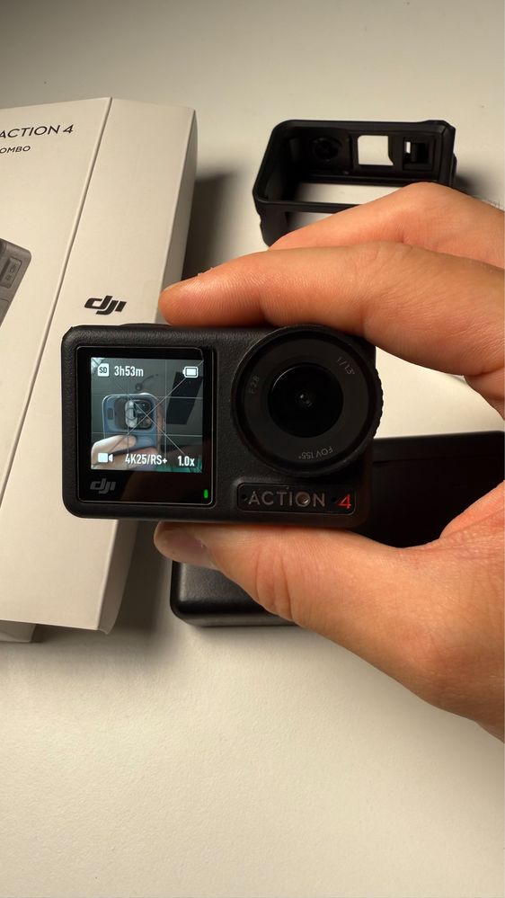 DJI Action Cam 4 + 3 Akumulatory i filtr CPL