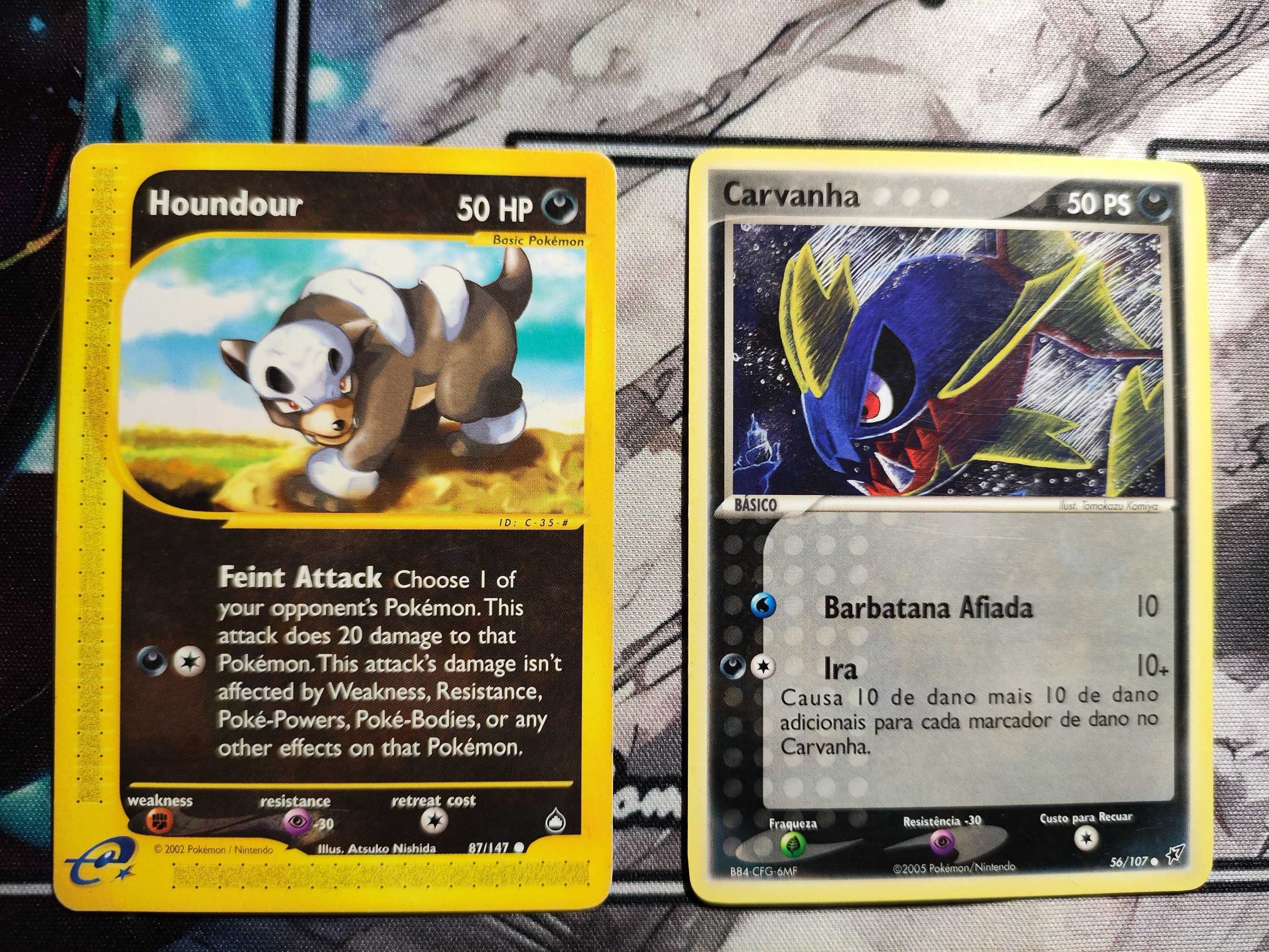 Cartas pokemon 9 cartas darkness