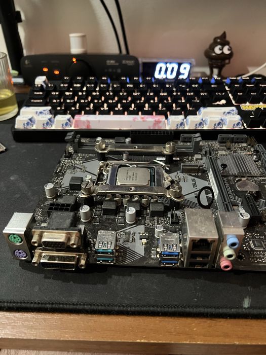 Комплект asus b360m, i3 8100, ram 16gb 2666mhz