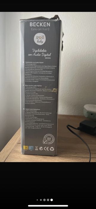 Intercomunicador áudio digital de bebé Becken