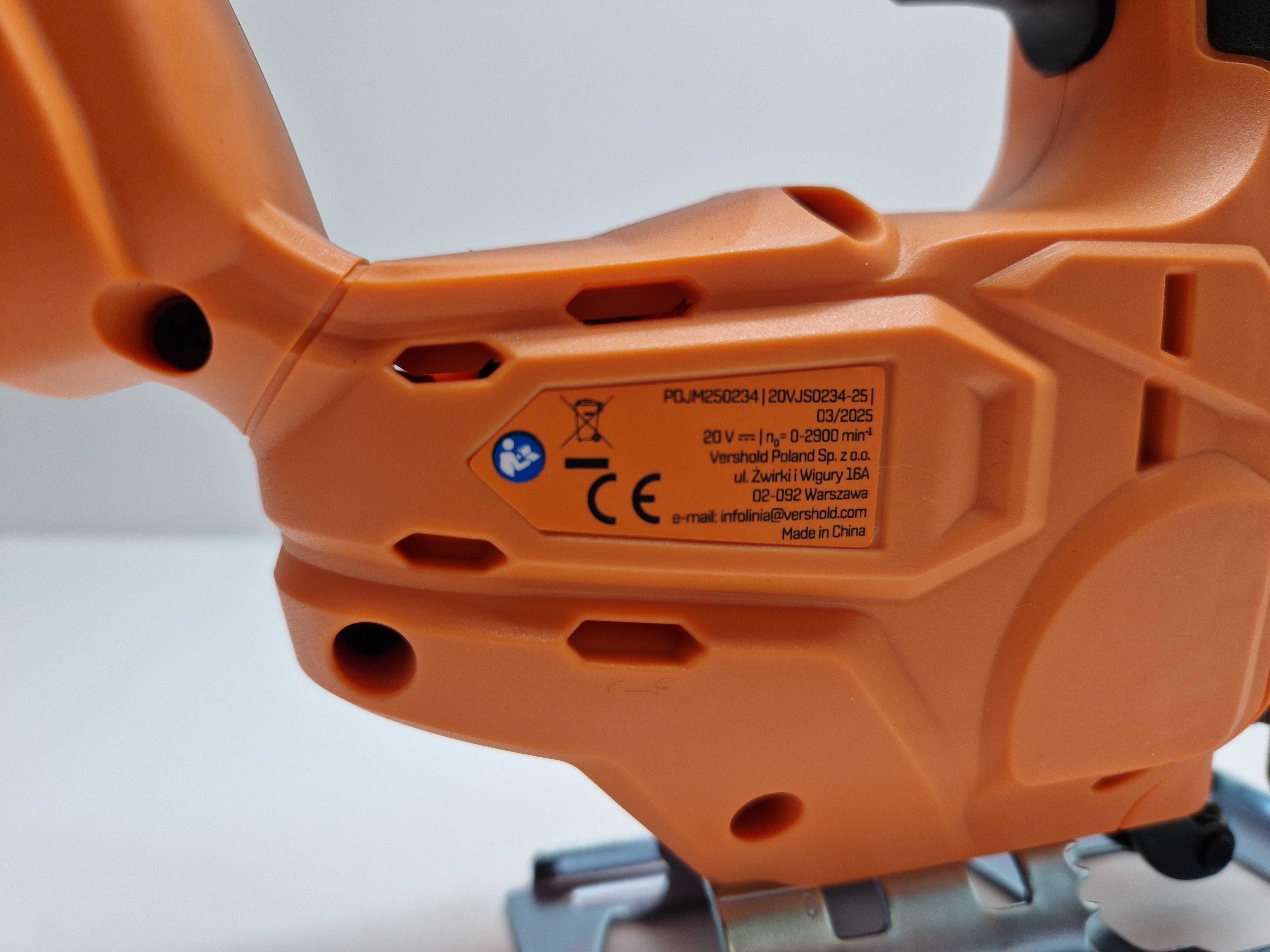 Wyrzynarka akumulatorowa niteo tools 20v