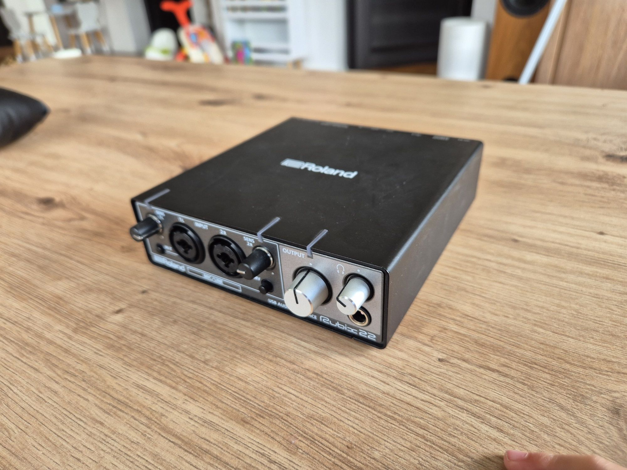 Roland rubix 22 interface