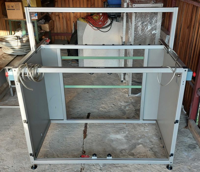 Stół warsztatowy aluminiowy z profili konstrukcyjnych 40x40 1400x1000