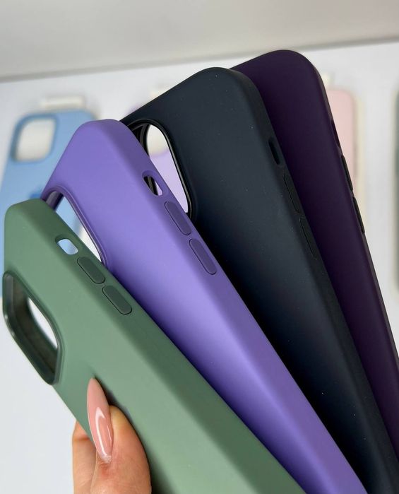 Чехол Silicone Case Magsafe iPhone 14 Pro Max софт чохол Силіконовий