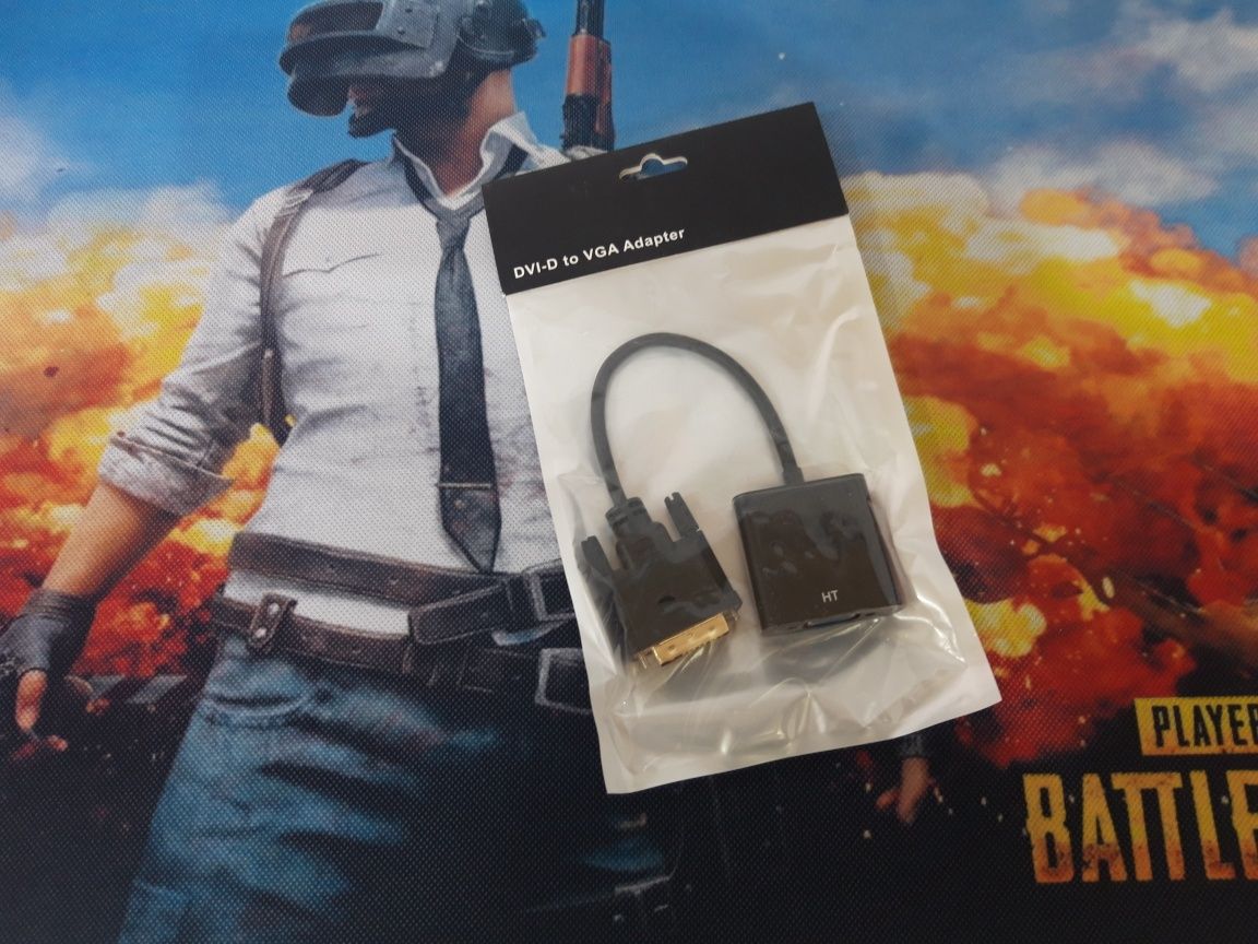 Перехідник,  конвертер DVI-D-VGA/HDMI-VGA/DP-VGA/DP-HDMI