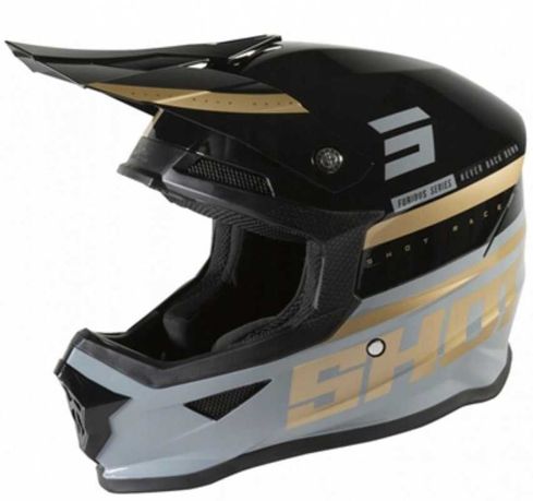 SHOT RACING kask cross enduro FURIOUS SHINING rozm. L nowy