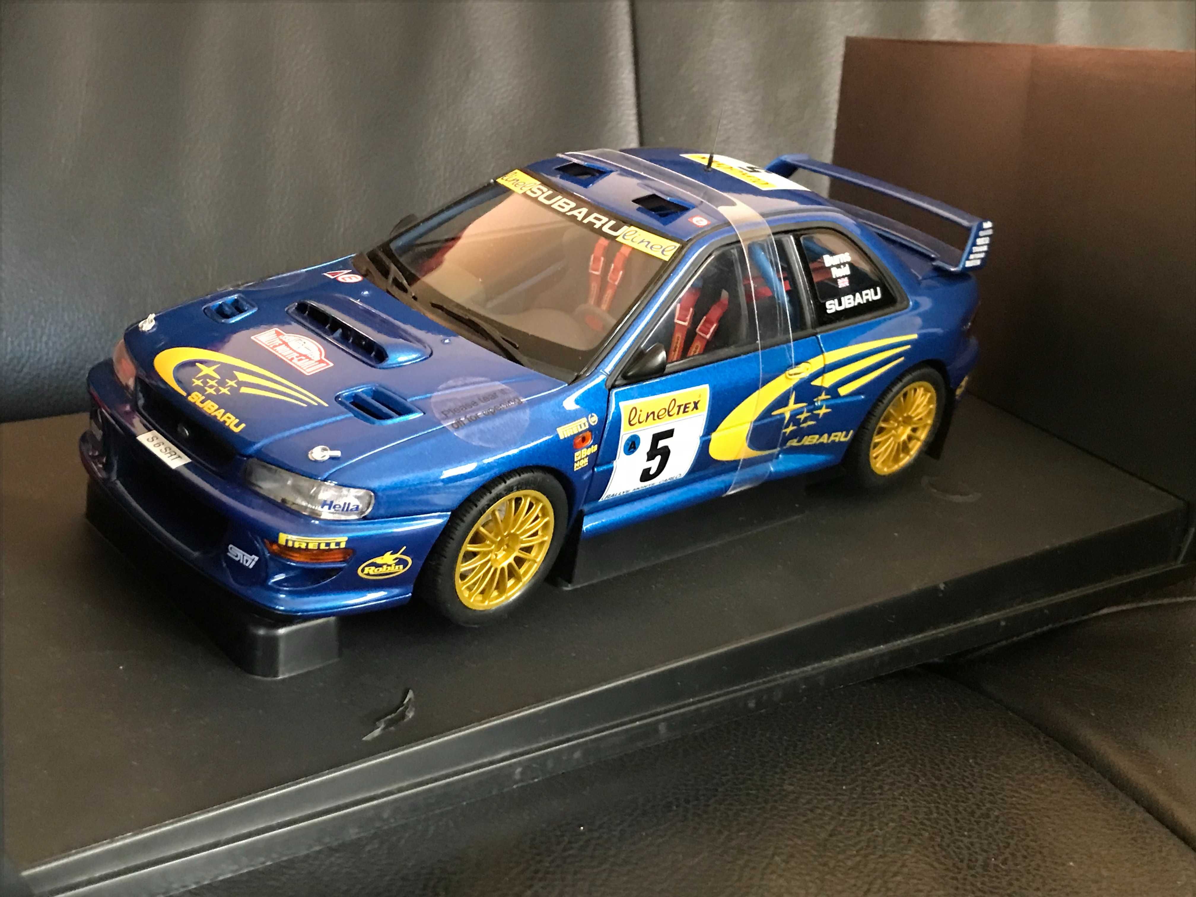 Autoart 1:18 Subaru Impreza WRC Nr 5 Burns/Reid 1999 Rajd Monte Carlo