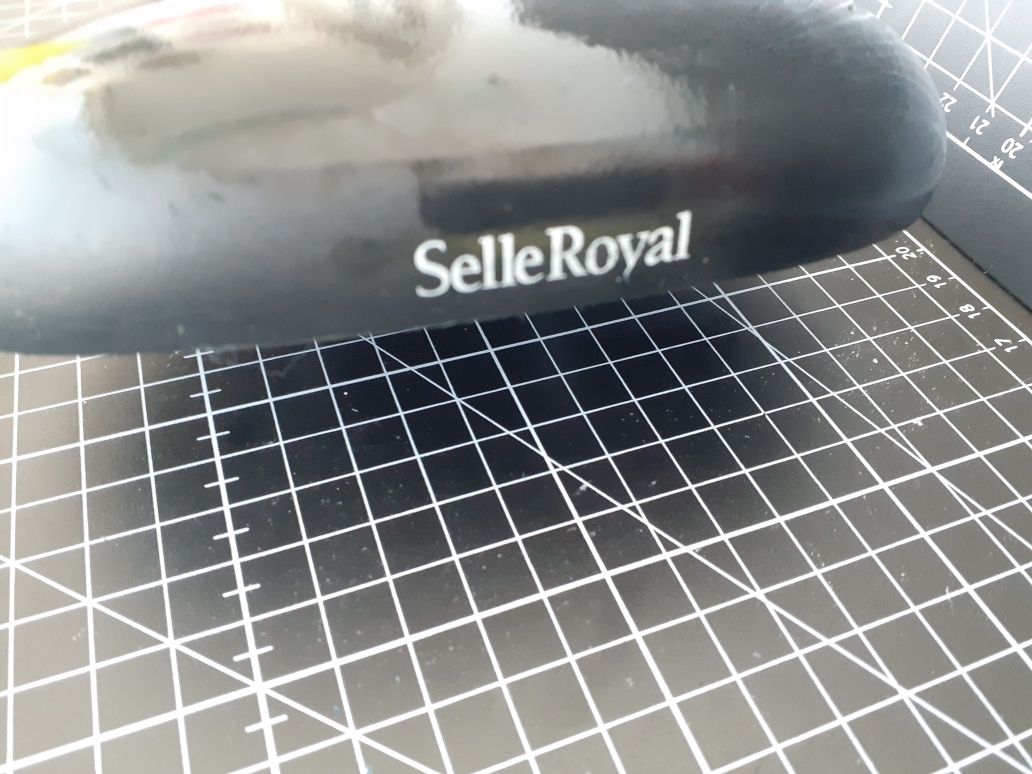 Selim gel made in Italy da Selle Royal e haste do selin em alumínio