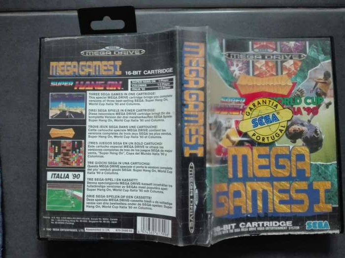 Sega mega drive mega games 1