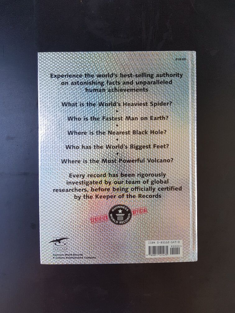 Livro Guinness World Records 2003 Oficial 49° Edição