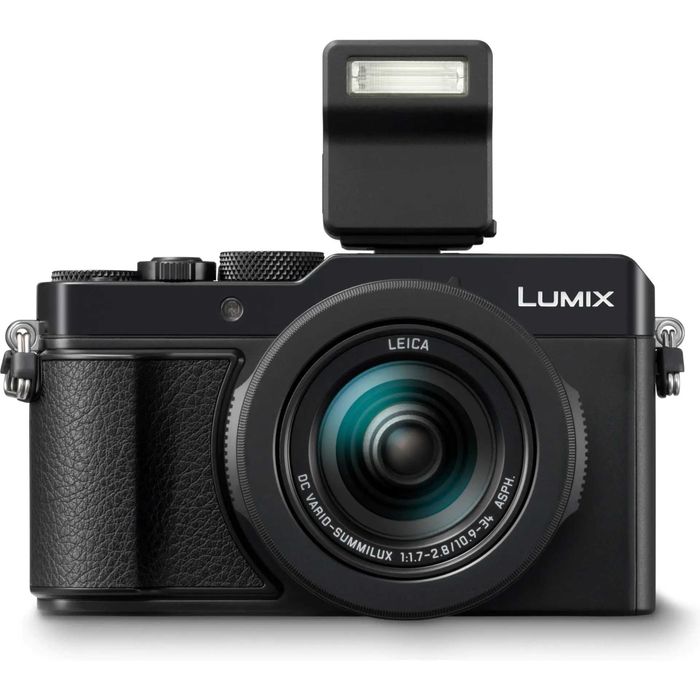 Aparat Panasonic Lumix DC-LX100 II czarny F 1.7–2.8, MOS 17MP typu 4/3