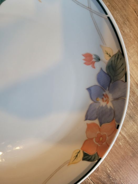 Hotesse porcelana duzy talerz kolekcjonerski PRL