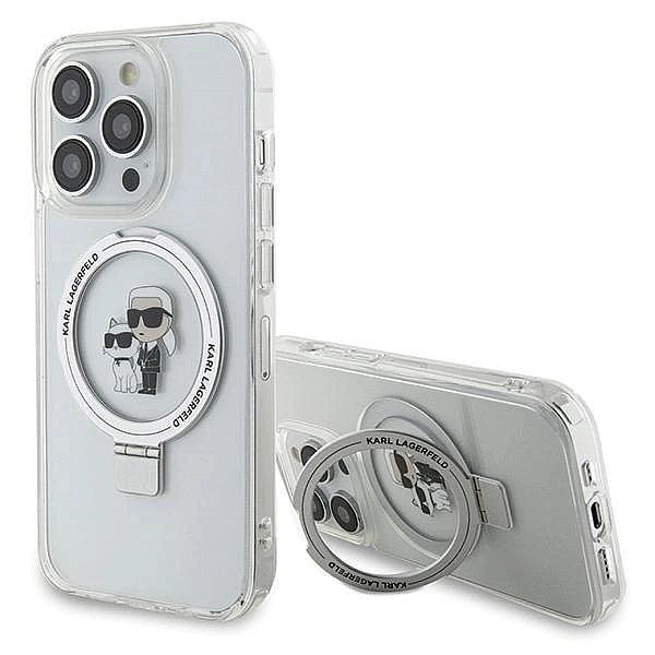 Etui Karl Lagerfeld Ring Stand Karl&Choupettte MagSafe do iPhone 14 Pr