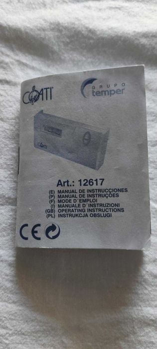 Cronotermostato Digital Coati com Horário semanal