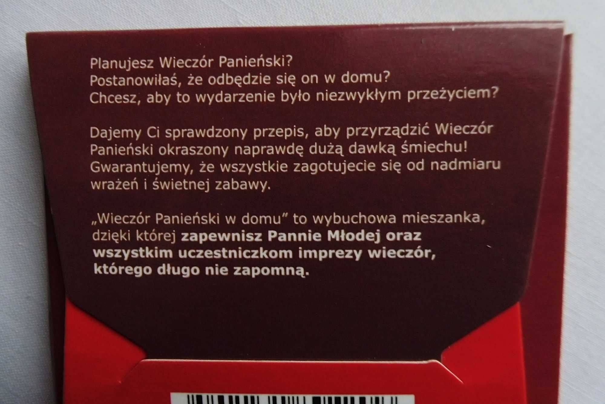 Gra zabawa na wieczór panieński w domu nowa