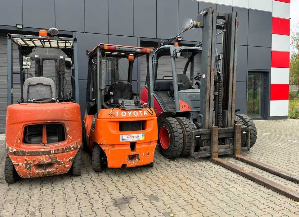 Оренда навантажувача вилкового кара з оператором та без