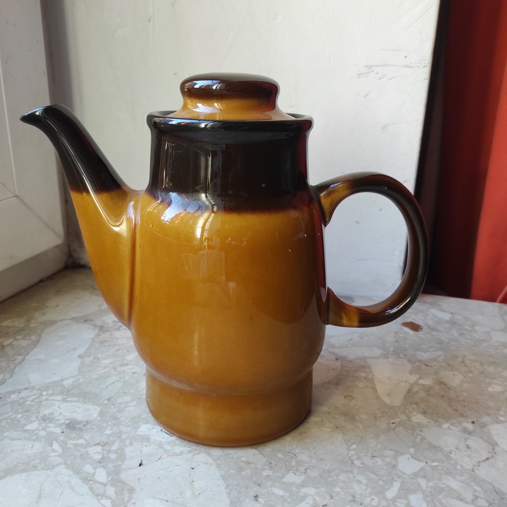 Imbryk czajnik Pruszków PRL vintage retro