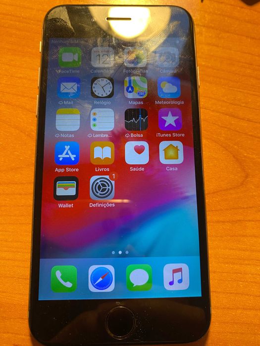 Apple iphone 6 32gb Sem Rede Cellular Mas Com Internet