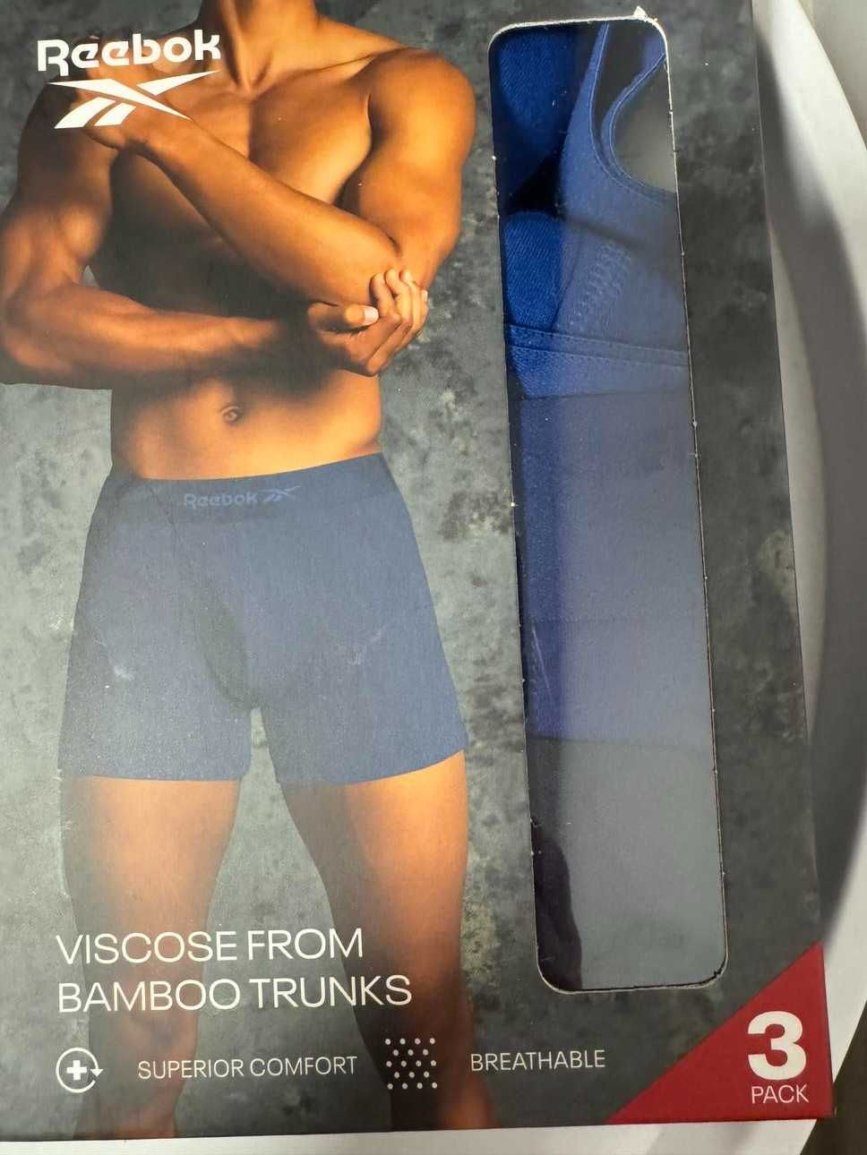 Bokserki męskie Reebok M Dwa opakowania w cenie jednego
