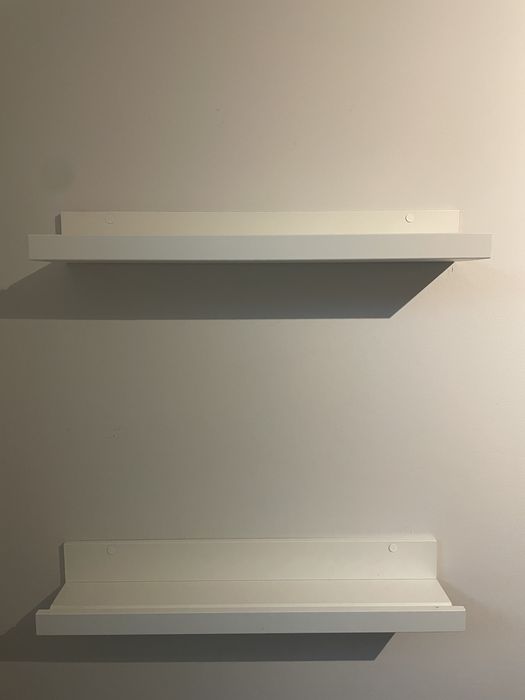 Półka ścienna mosslanda 3 sztuki ikea biała 55cm