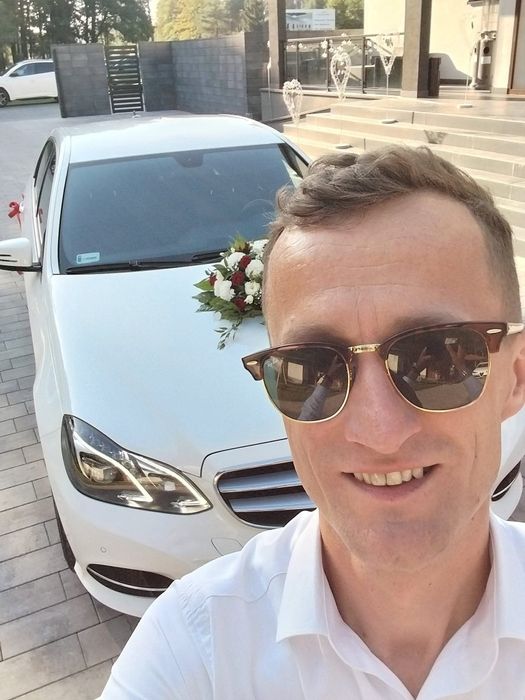 Mercedes E klasy do ślubu Częstochowa/Radomsko, auto/samochód do ślubu