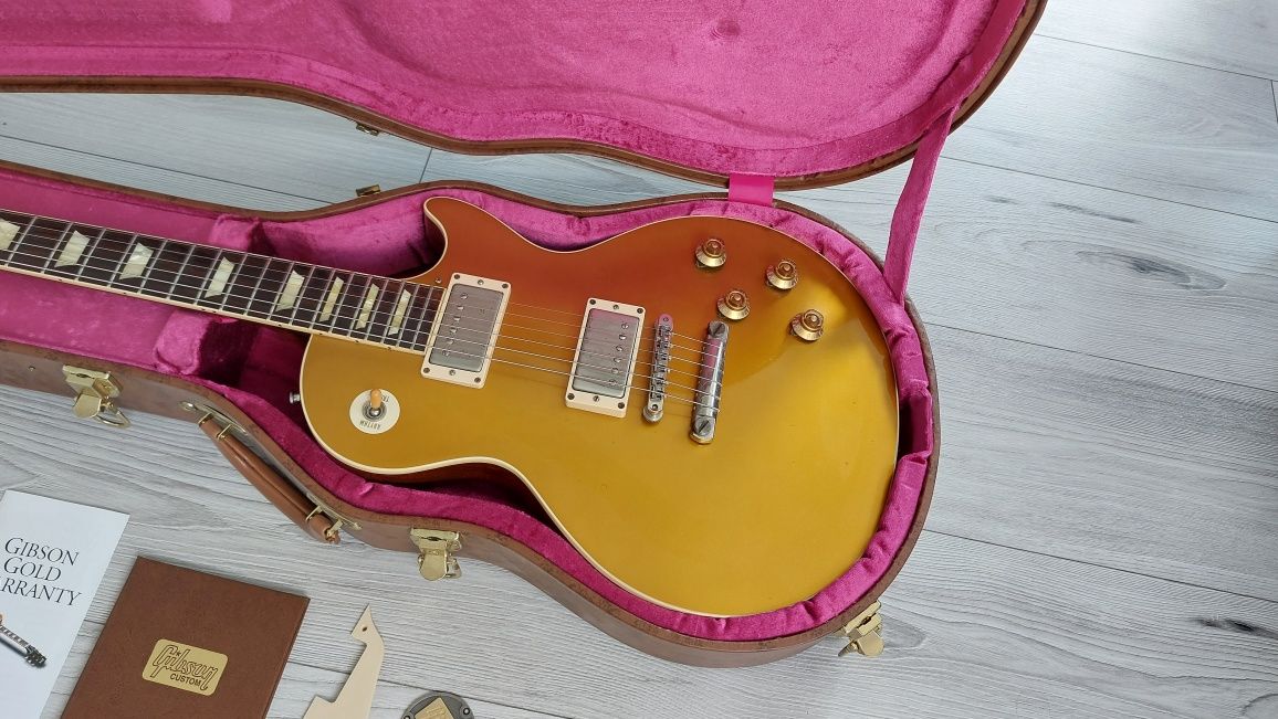 Gibson Les Paul 1957 CS7 R7 VOS Goldtop Custom Shop 3,9 kg