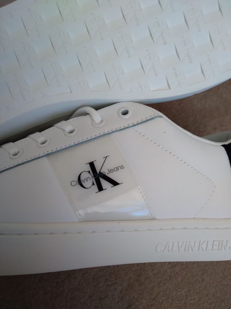 Sneakersy buty trampki -skóra Calvin Klein- r. 44