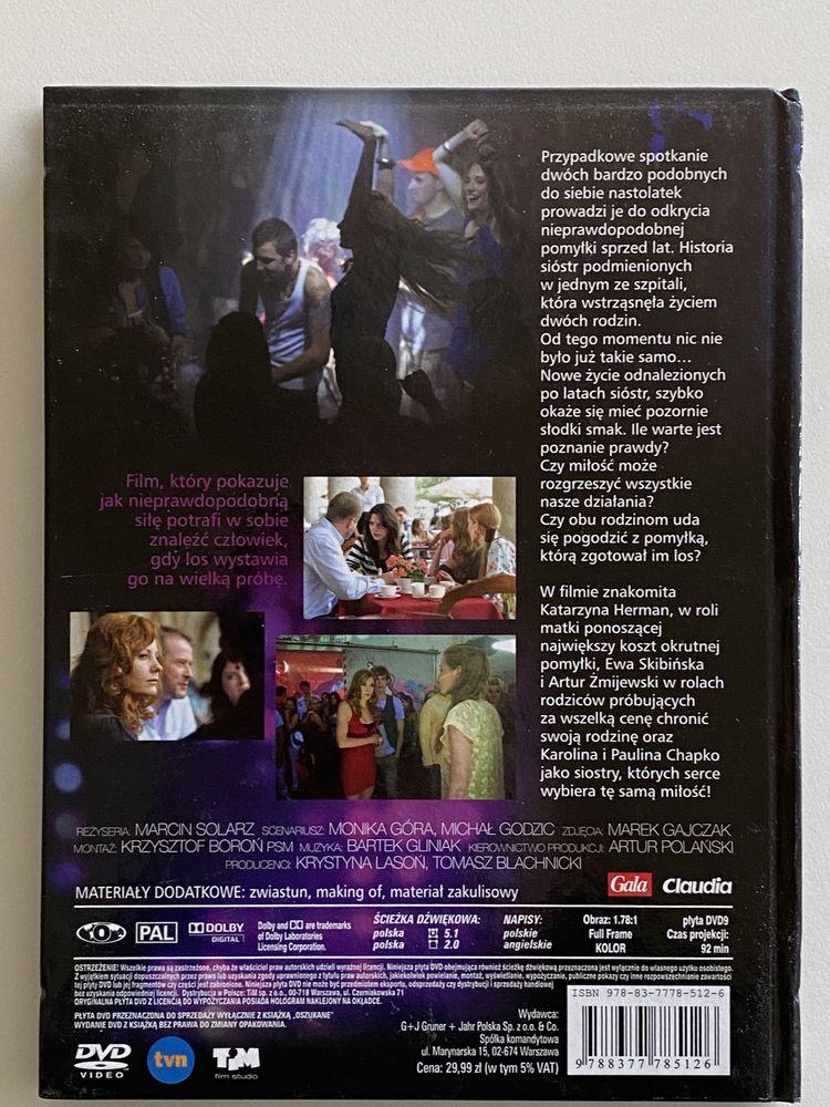 Oszukane „To nie mialo prawa się zdarzyć” film DVD TVN