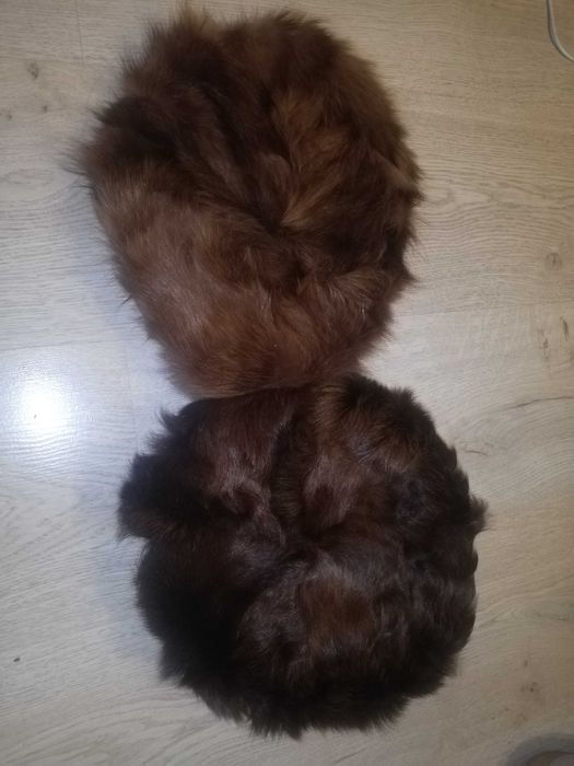 Czapki futrzane lekkie