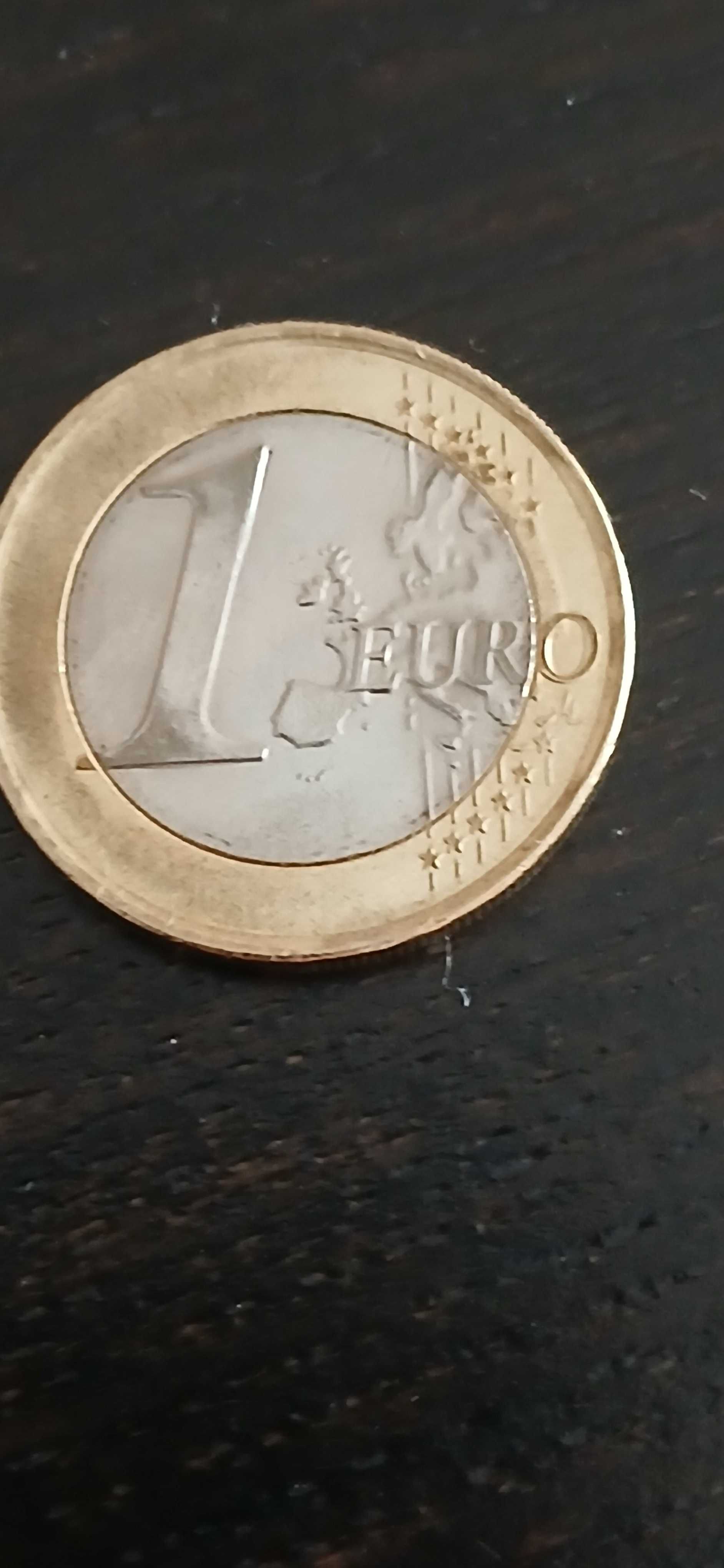 Moeda 1€ de 2024 Portugal  errocunhagem data