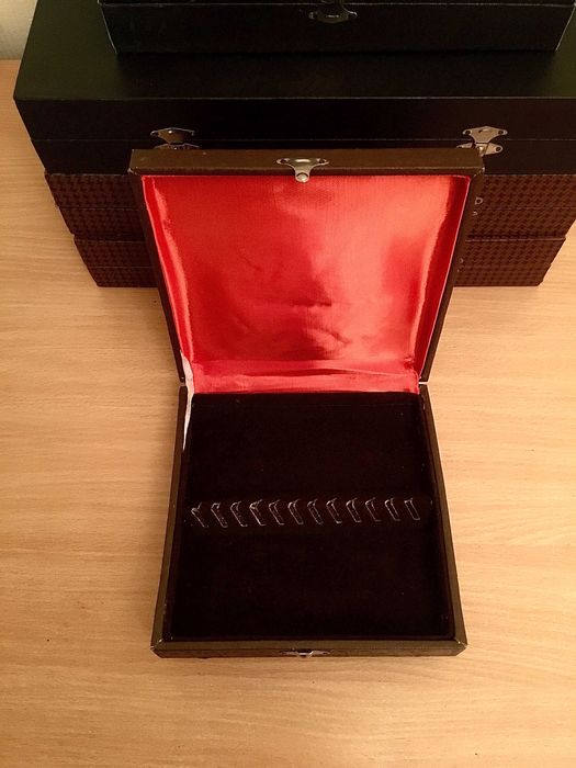 Коробки для хранения столовых приборов. Футляры, кофры для посуды.