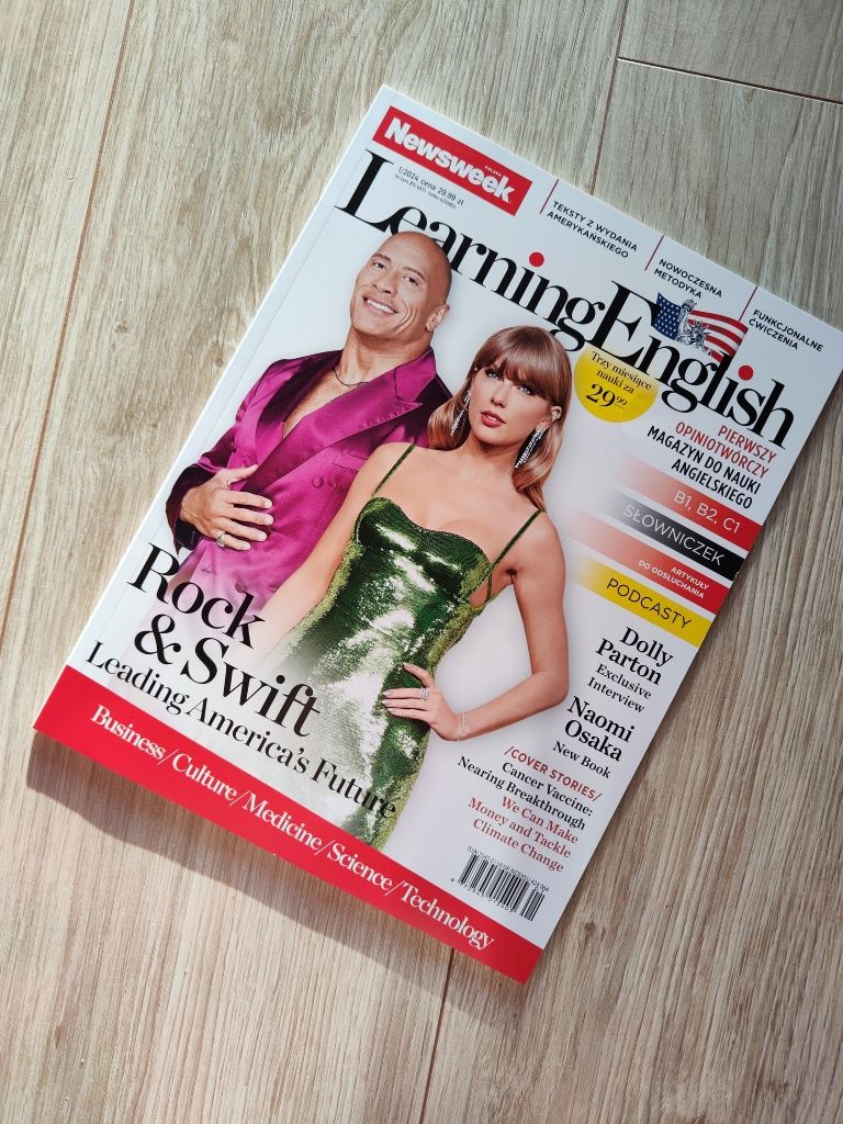 Magazyn newsweek Learning English Taylor Swift nauka angielskiego