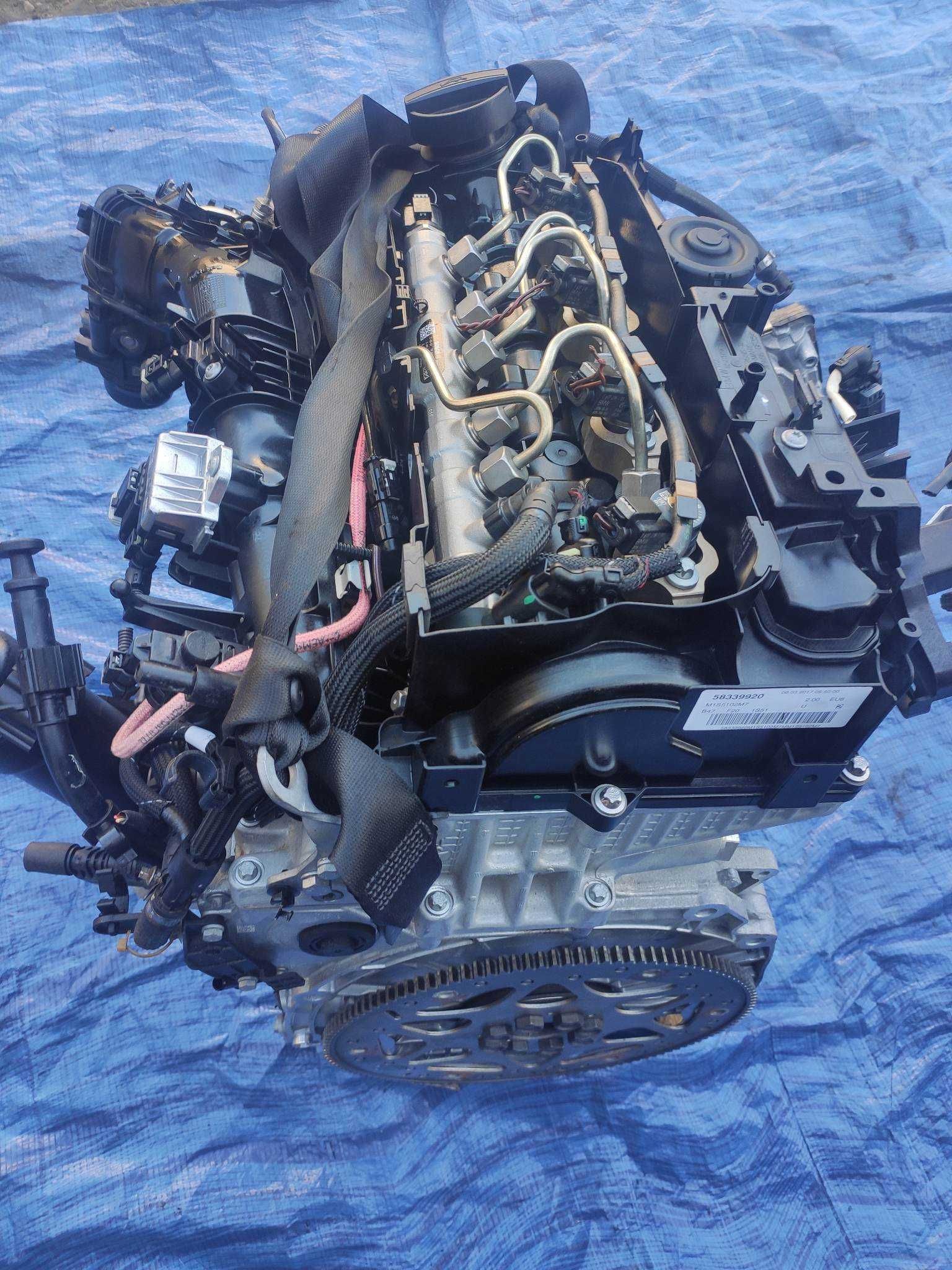 Silnik 2,0 bmw b47d20a F20 F30 F10 G30 f34 komplet igła wymiana