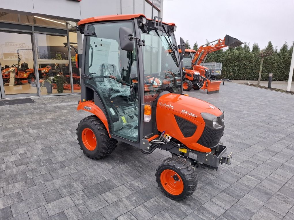 Kubota BX261 26 KM,4X4, Diesel, Mikrociągnik ogrodniczy (97 560 netto)